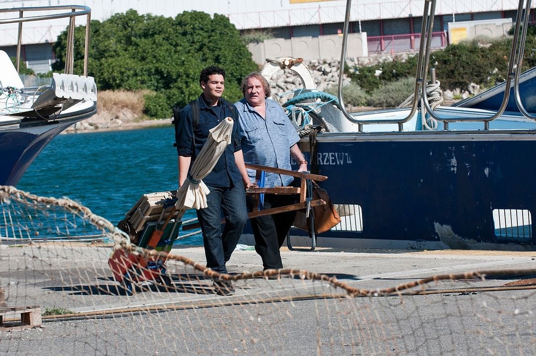 Tour De France : Bild Gérard Depardieu, Sadok "Sadek" Bourguiba
