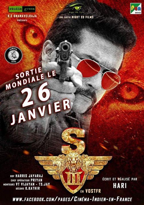 Singam III : Kinoposter