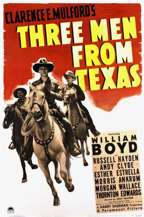 Drei Männer aus Texas : Kinoposter