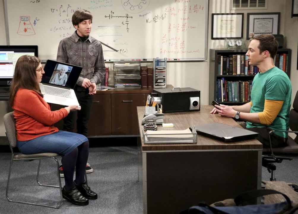 The Big Bang Theory : Bild Jim Parsons, Mayim Bialik, Simon Helberg