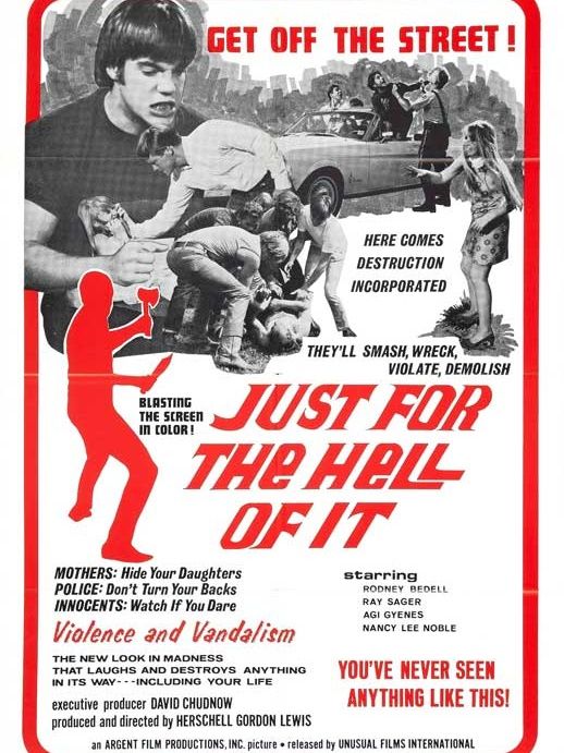 Just for the Hell of It : Kinoposter