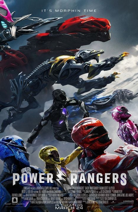 Power Rangers : Kinoposter