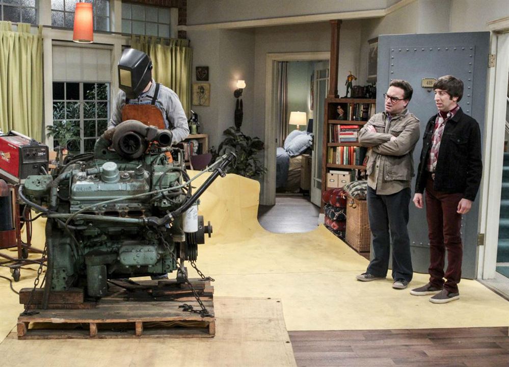 The Big Bang Theory : Bild Simon Helberg, Johnny Galecki, Jim Parsons