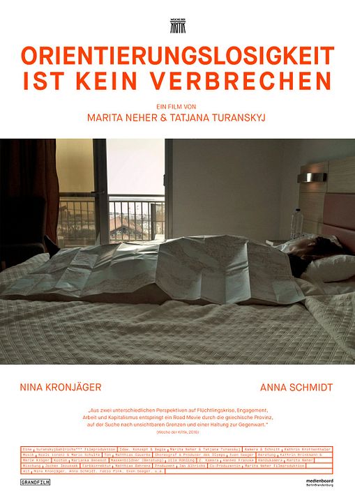 Orientierungslosigkeit ist kein Verbrechen : Kinoposter