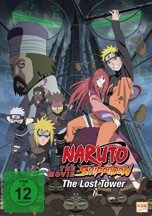 Naruto Shippuden The Movie 4 - The Lost Tower : Kinoposter