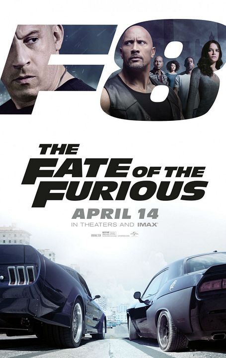Fast & Furious 8 : Kinoposter