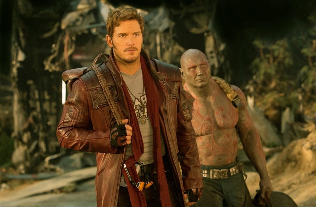 Guardians Of The Galaxy Vol. 2 : Bild Chris Pratt, Dave Bautista