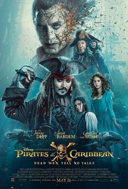 Pirates Of The Caribbean 5: Salazars Rache : Kinoposter