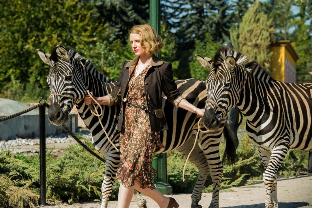 Die Frau des Zoodirektors : Bild Jessica Chastain