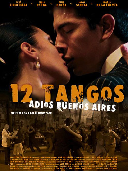 12 Tangos - Adios Buenos Aires : Kinoposter