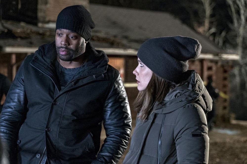 Chicago PD : Bild Sophia Bush, LaRoyce Hawkins