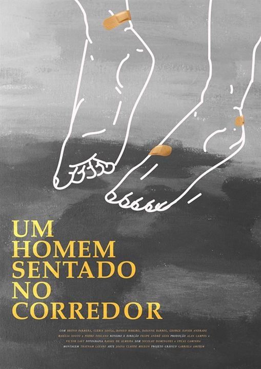 Um Homem Sentado no Corredor : Kinoposter