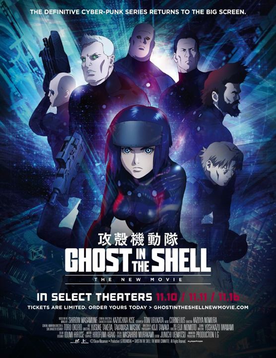 Ghost In The Shell - The New Movie : Kinoposter