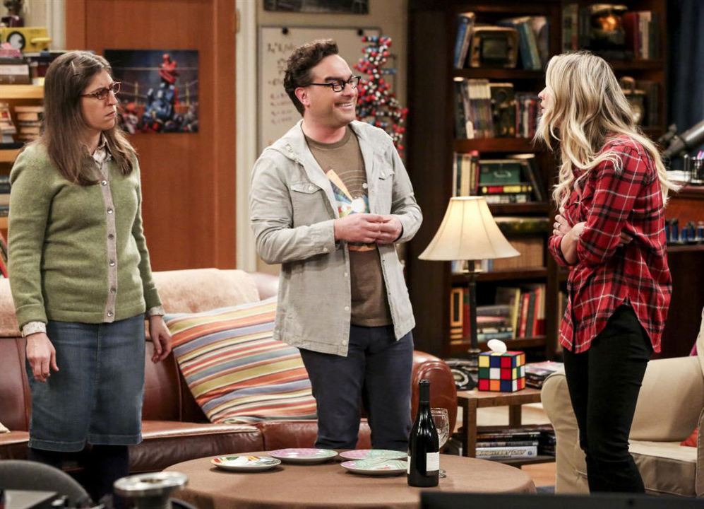 The Big Bang Theory : Bild Johnny Galecki, Mayim Bialik, Kaley Cuoco