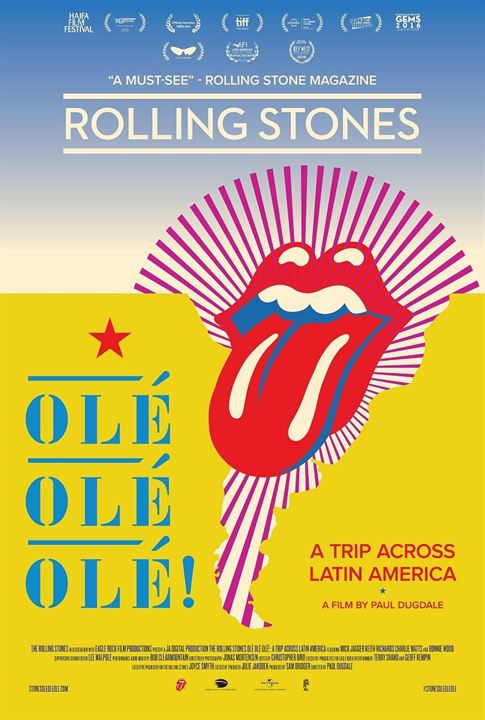 The Rolling Stones Olé Olé Olé!: A Trip Across Latin America : Kinoposter