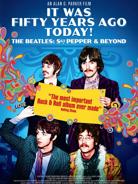 It Was Fifty Years Ago Today! The Beatles: Sgt. Pepper & Beyond : Kinoposter