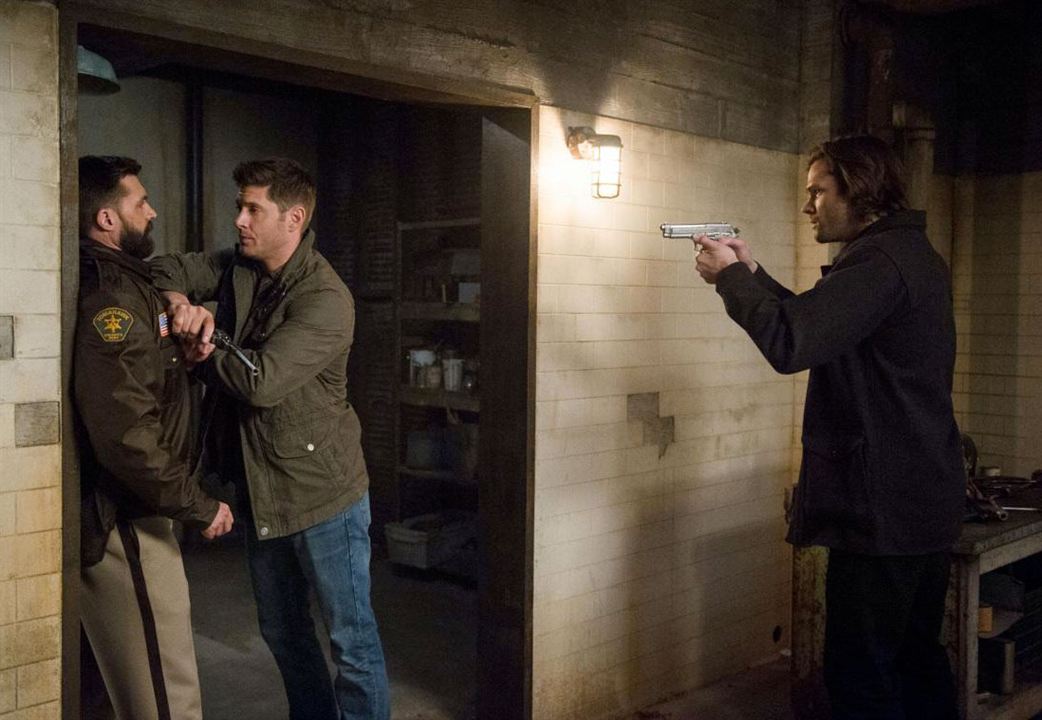 Supernatural : Bild Jensen Ackles, Steve Boyle, Jared Padalecki