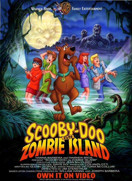 Scooby-Doo On Zombie Island : Kinoposter