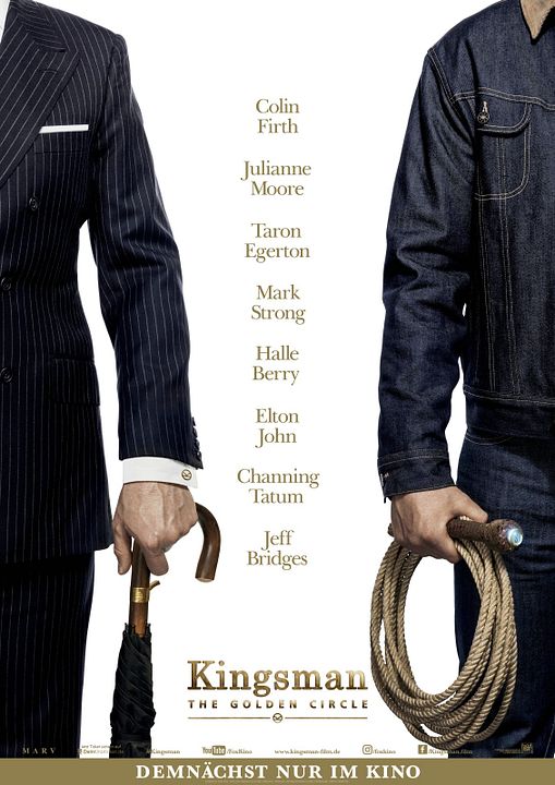 Kingsman 2: The Golden Circle : Kinoposter