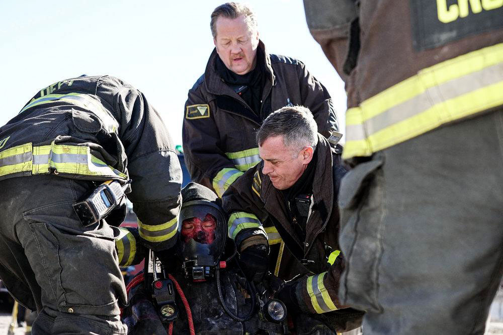 Chicago Fire : Bild Christian Stolte, David Eigenberg