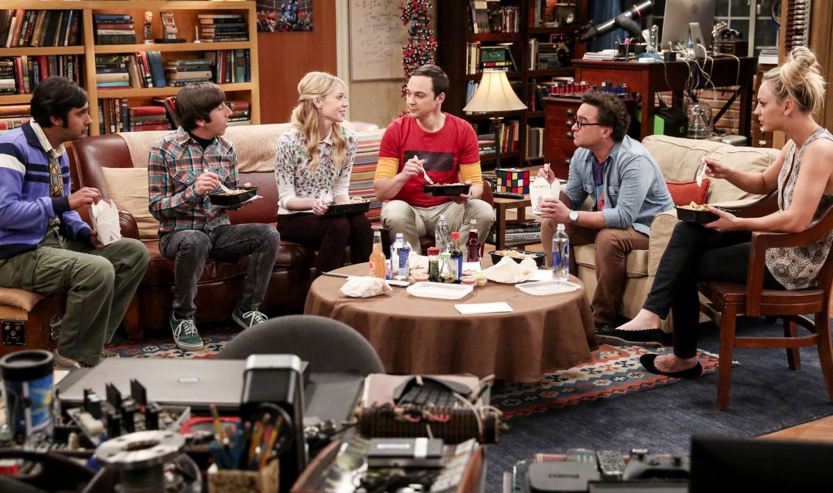 The Big Bang Theory : Bild Jim Parsons, Kaley Cuoco, Riki Lindhome, Kunal Nayyar, Simon Helberg, Johnny Galecki