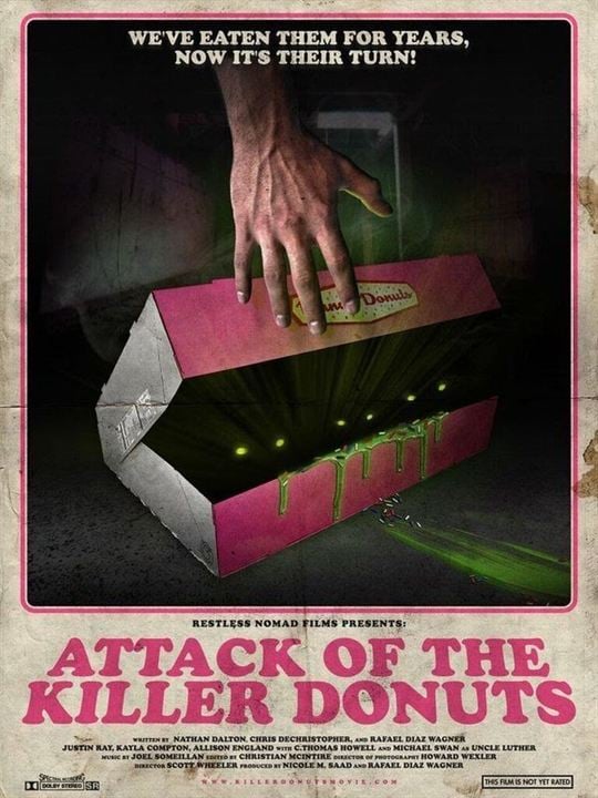 Attack Of The Killer Donuts : Kinoposter