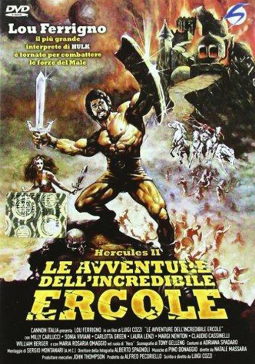 Die neuen Abenteuer des Herkules : Kinoposter
