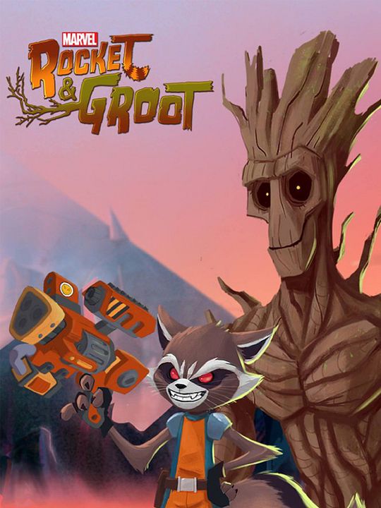 Rocket & Groot : Kinoposter