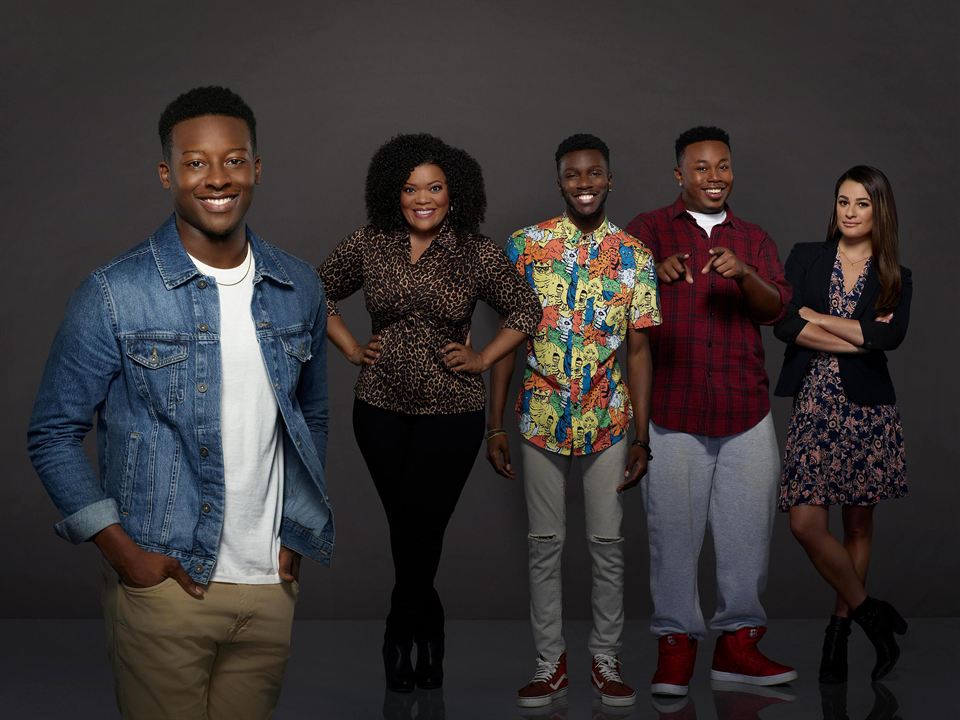 Bild Yvette Nicole Brown, Lea Michele, Bernard David Jones, Brandon Micheal Hall, Marcel Spears