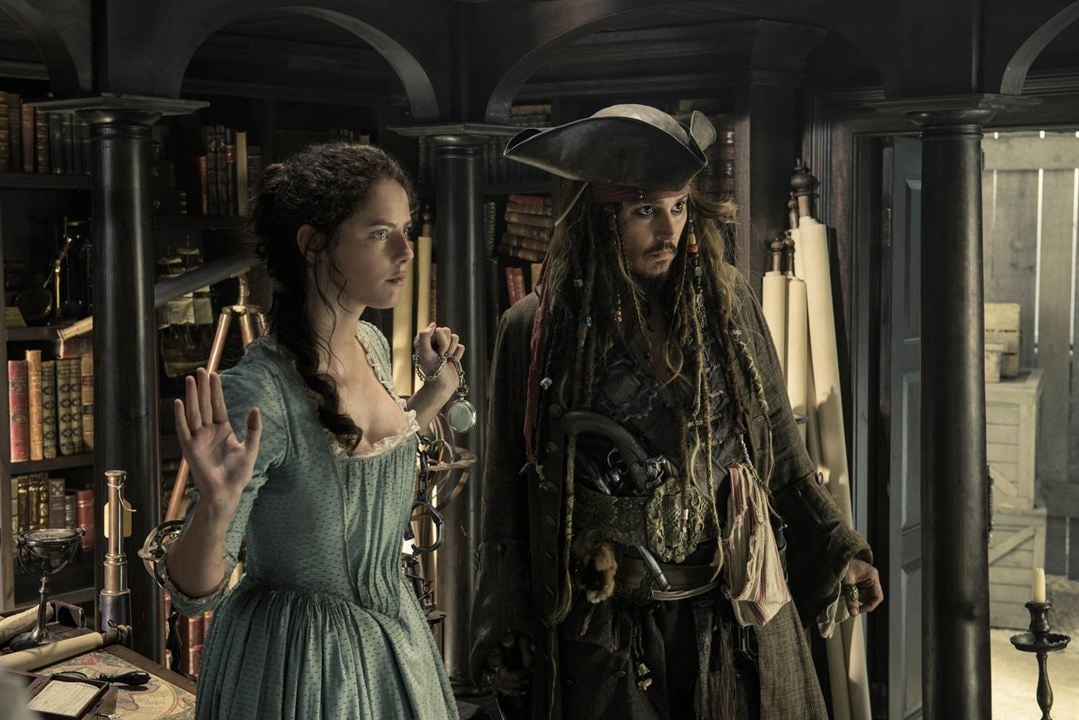 Pirates Of The Caribbean 5: Salazars Rache : Bild Johnny Depp, Kaya Scodelario