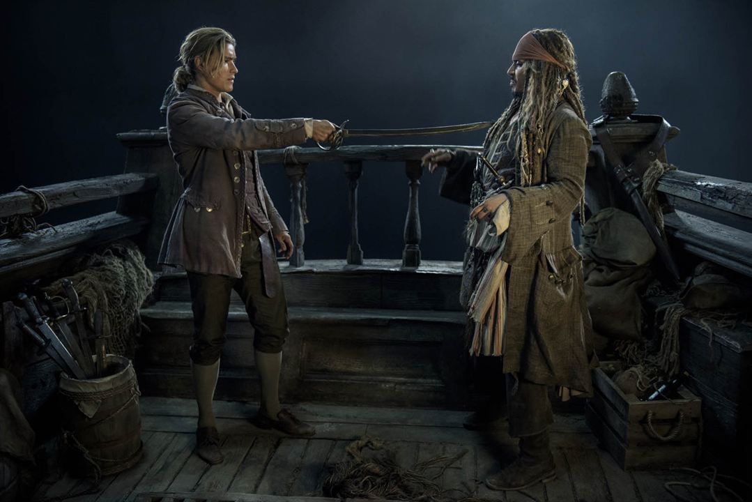 Pirates Of The Caribbean 5: Salazars Rache : Bild Johnny Depp, Brenton Thwaites