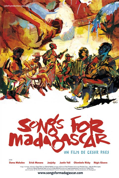 Songs for Madagascar : Kinoposter