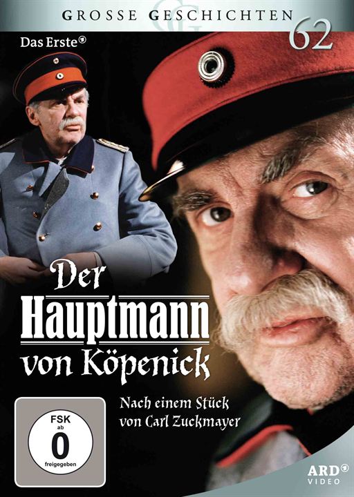 Der Hauptmann von Köpenick : Kinoposter