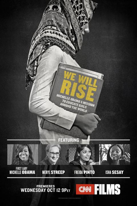 We Will Rise: Michelle Obama's Mission To Educate Girls Around the World : Kinoposter