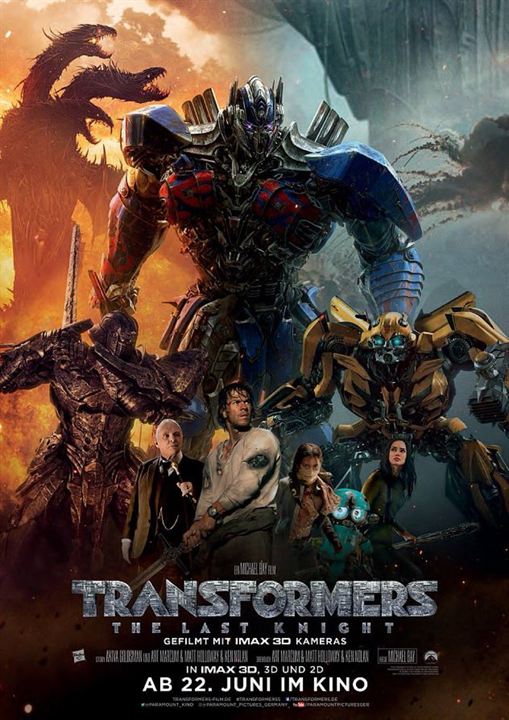 Transformers 5: The Last Knight : Kinoposter