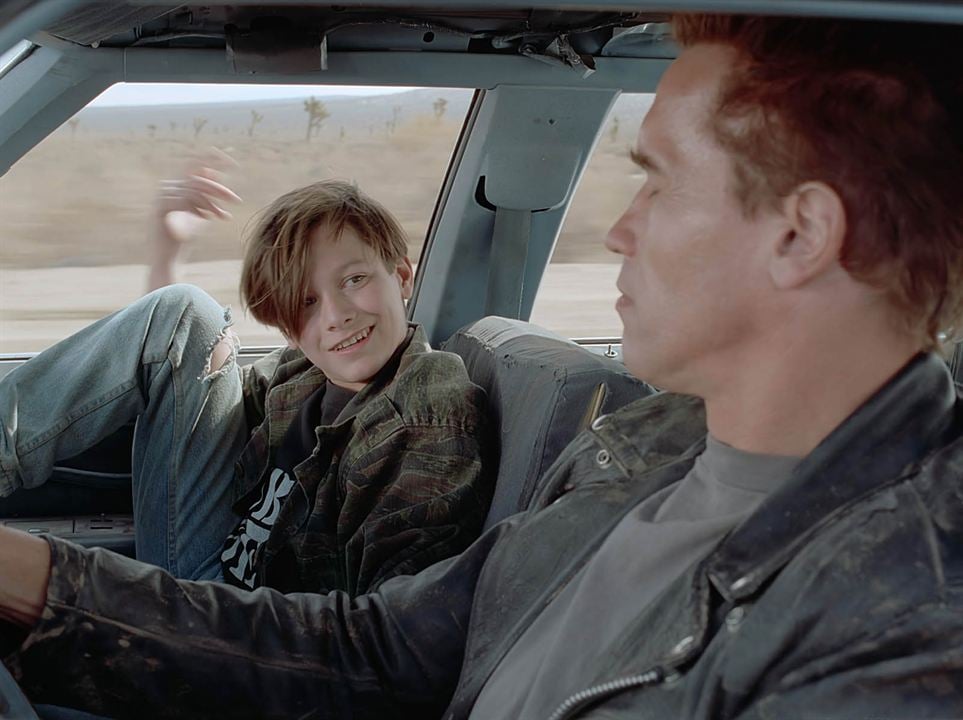 Terminator 2 - Tag der Abrechnung : Bild Arnold Schwarzenegger, Edward Furlong