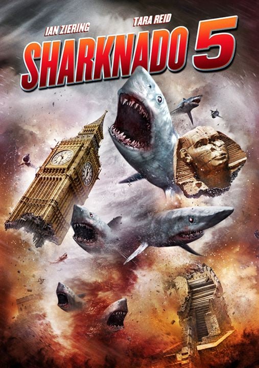 Sharknado 5 - Global Swarming : Kinoposter