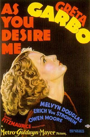 Wie du mich wünschst : Kinoposter