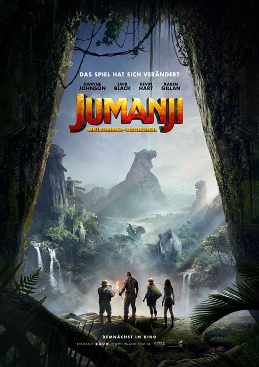 Jumanji: Willkommen im Dschungel : Kinoposter