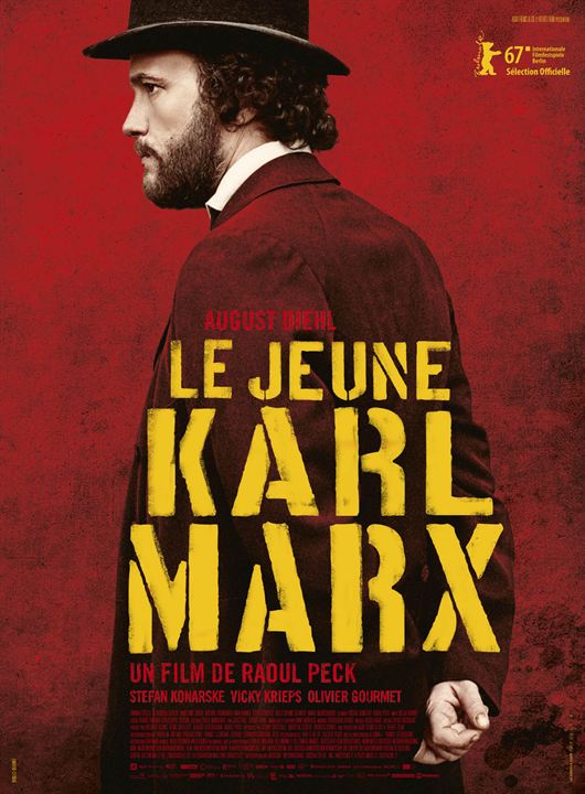 Der junge Karl Marx : Kinoposter