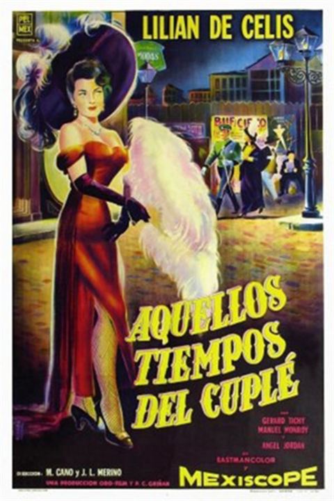 Aquellos tiempos del cuplé : Kinoposter