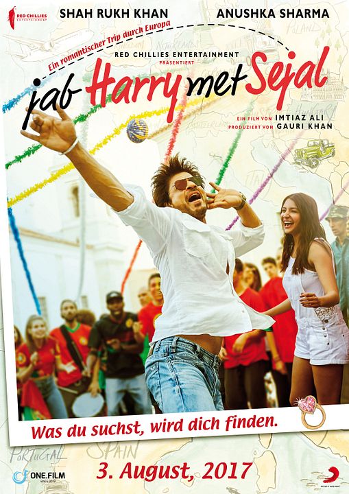 Eine Reise für die Liebe - Jab Harry Met Sejal : Kinoposter