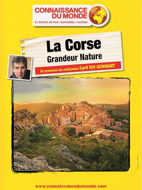 Altaïr Conférences - Corse, Grandeur nature : Kinoposter