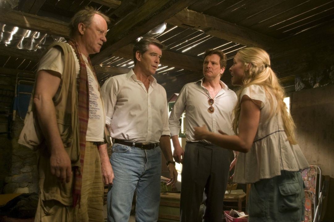 Mamma Mia! : Bild Amanda Seyfried, Stellan Skarsgård, Colin Firth, Pierce Brosnan