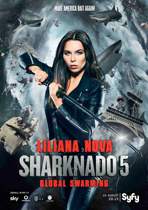 Sharknado 5 - Global Swarming : Kinoposter Liliana Nova