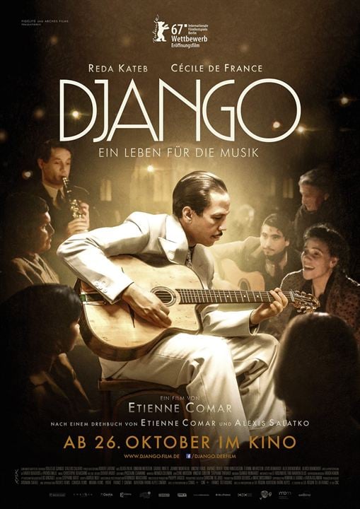 Django - Ein Leben für die Musik : Kinoposter