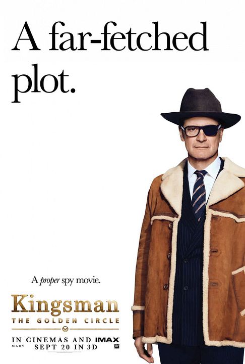 Kingsman 2: The Golden Circle : Kinoposter