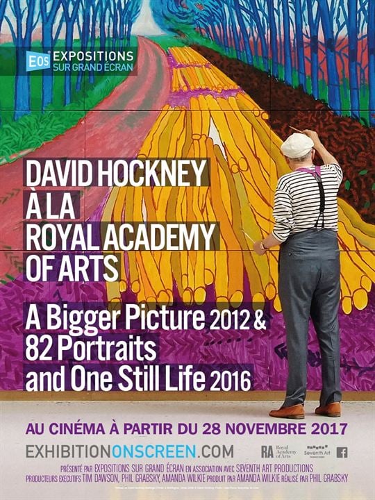 David Hockney in der Royal Academy of Arts : Kinoposter