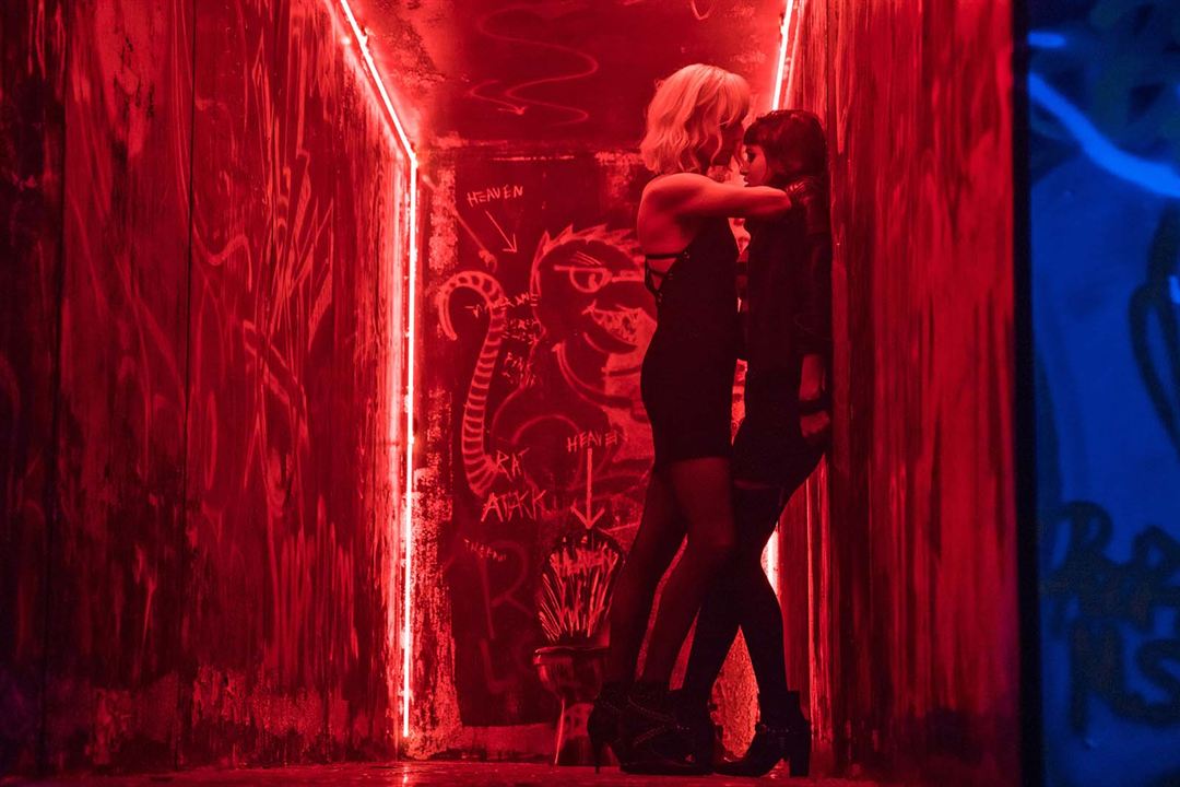 Atomic Blonde : Bild Sofia Boutella, Charlize Theron