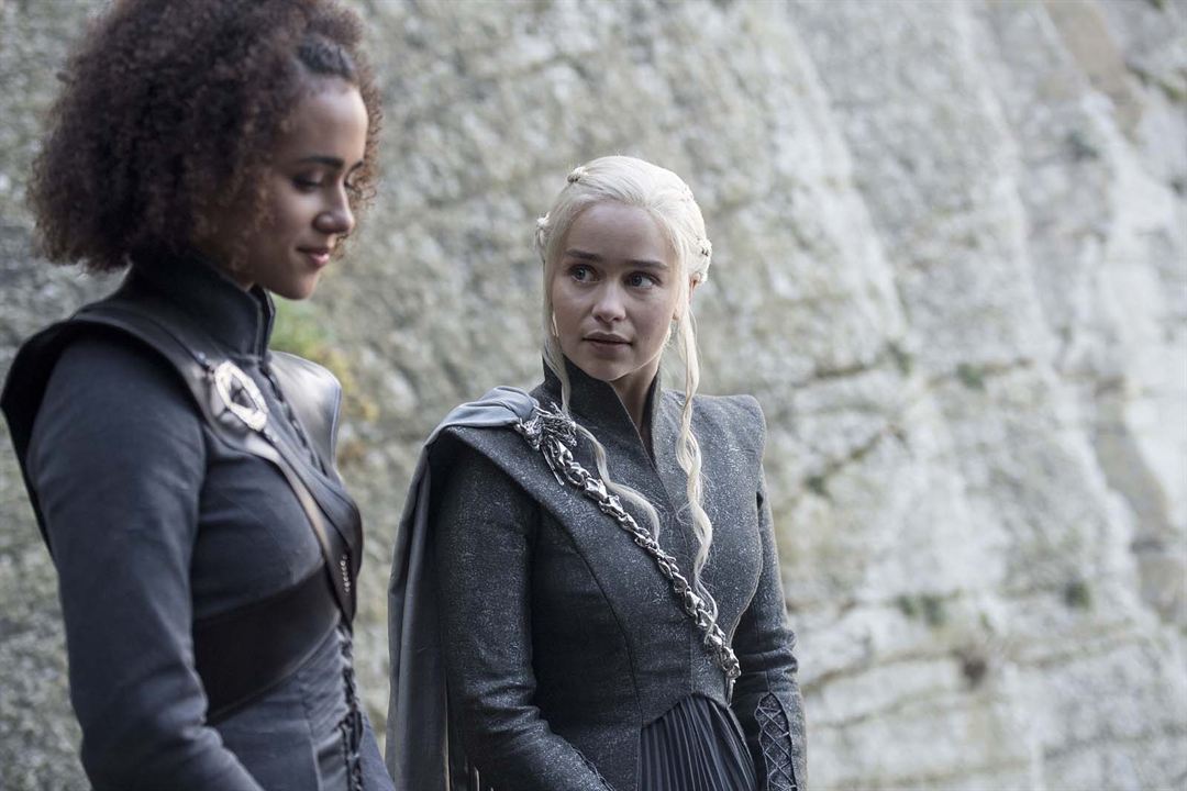 Game Of Thrones : Bild Emilia Clarke, Nathalie Emmanuel